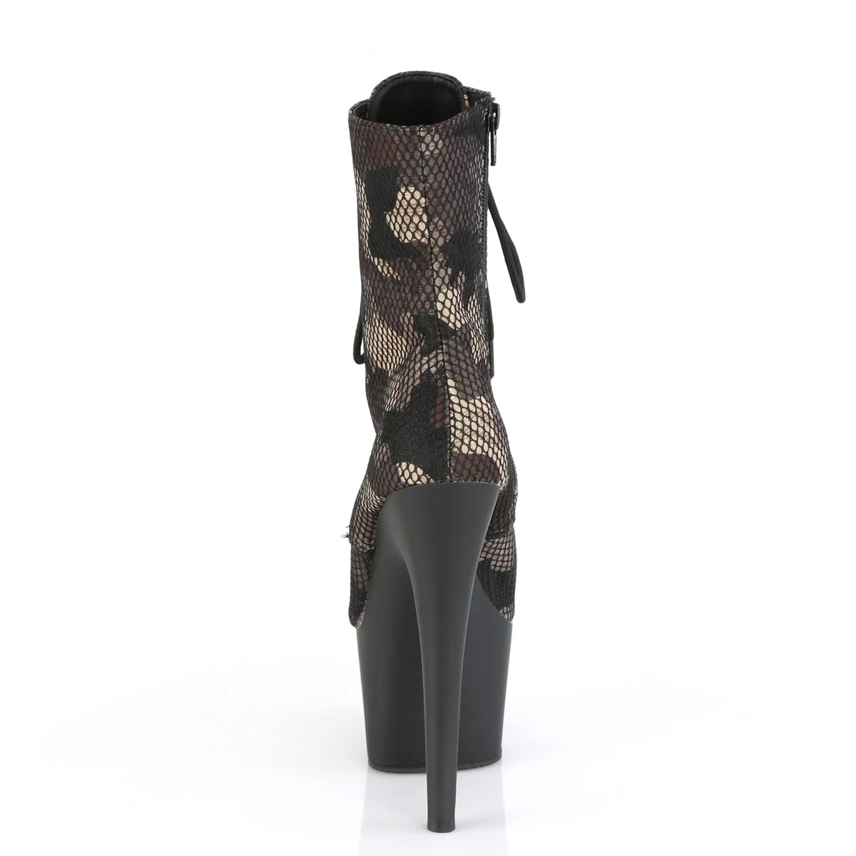 Forever21 Boots 7 Inch Heel ADORE-1020CM Green Camo