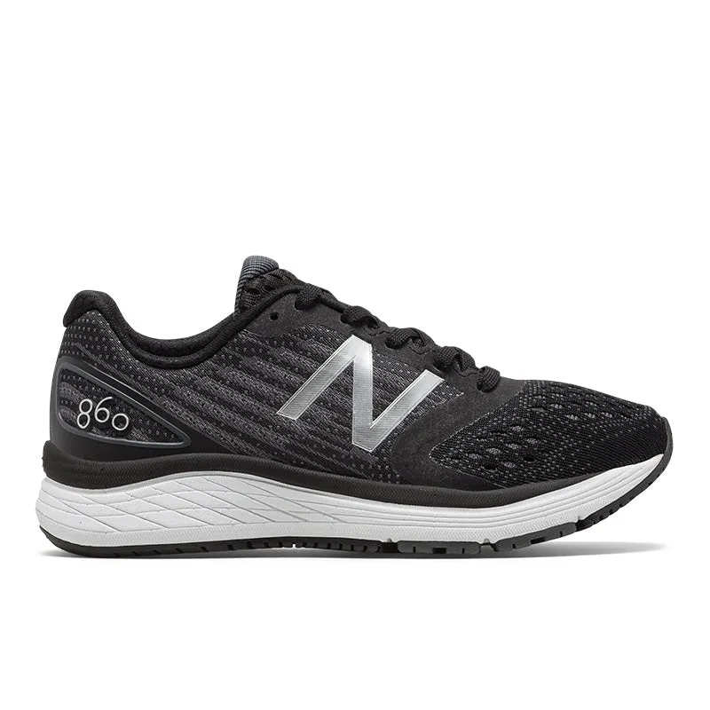 New Balance 80s 860v9 - Black with Laser Blue - Kids