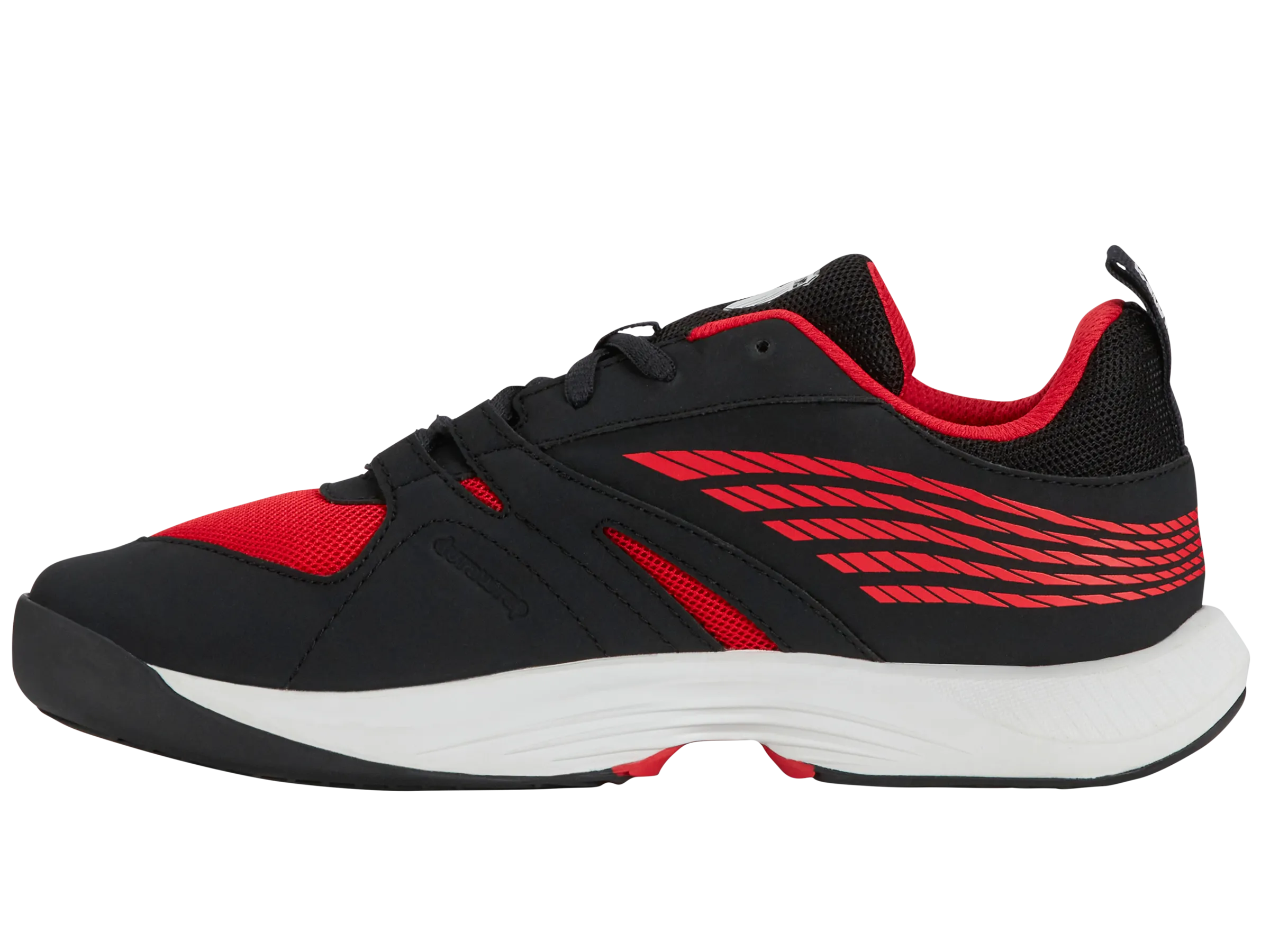 87392-066-M | SPEEDTRAC | BRIGHT WHITE/STRETCH LIMO/HIGH RISK RED Good Looking Tennis Shoes