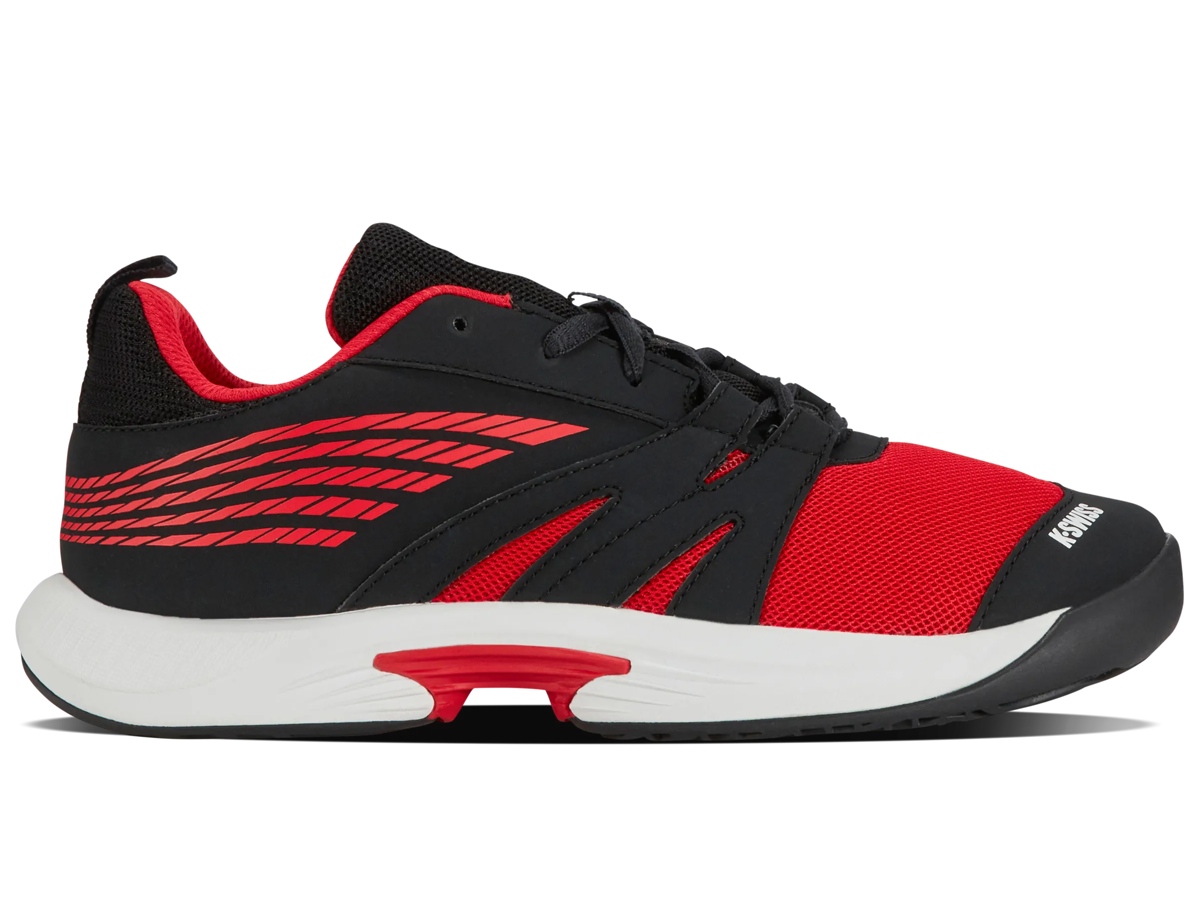 Low Cut Tennis Shoes 87392-066-M | SPEEDTRAC | BRIGHT WHITE/STRETCH LIMO/HIGH RISK RED