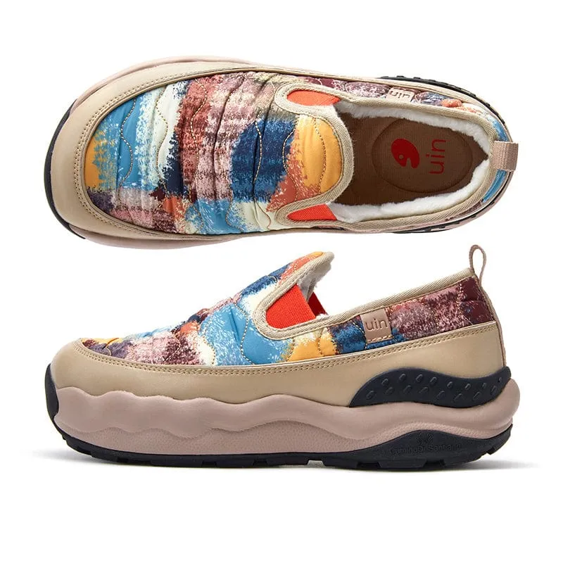 Abstract Leopard Print San Diego VIII Women Best Trail Running Wide Feet