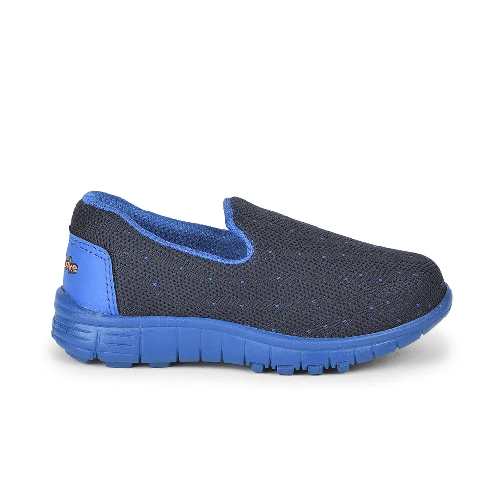 Lucy & Luke (Blue) Sports Non Lacing Walking Shoes For Kids 2123-10 By Liberty Casual Cycling Shoes