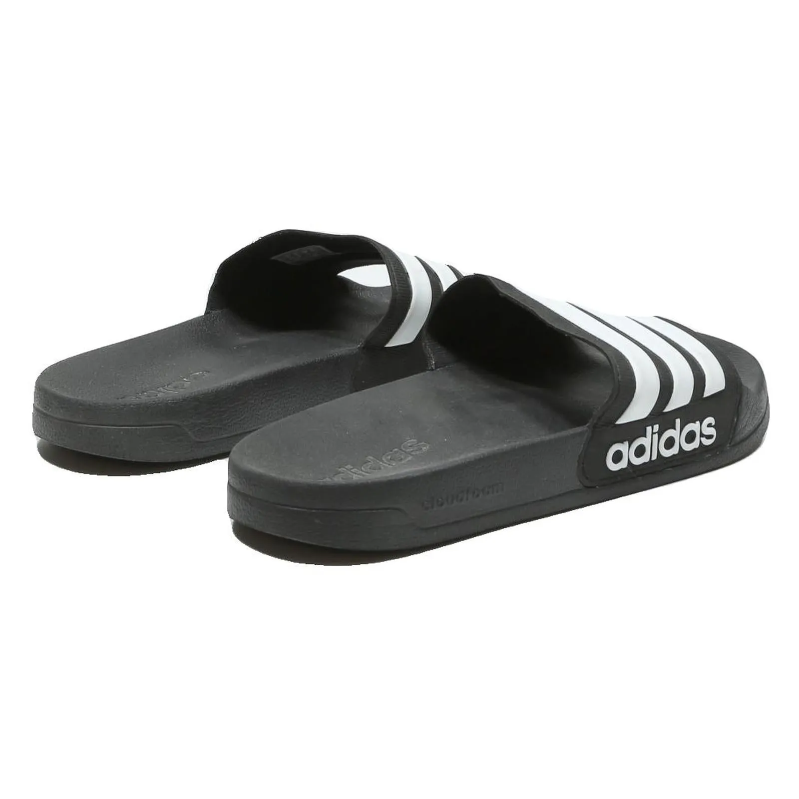 ADIDAS Adilette Mens Black White Synthetic Slider UK 7 Comfortable Pool Beach Latest Louis Vuitton Slippers
