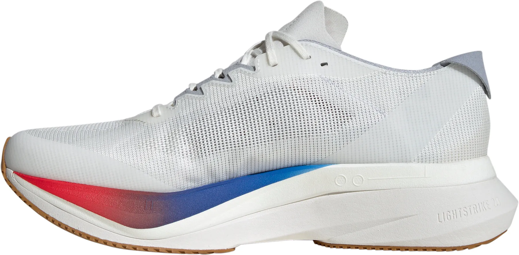 adidas Adizero Boston 12 Mens Running Shoes - White Training Shoes Asics