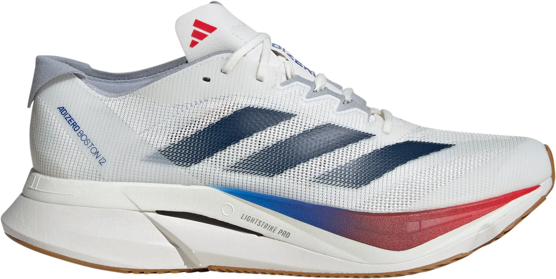 adidas Adizero Boston 12 Mens Running Shoes - White Puma Prowl Alt Training Shoes