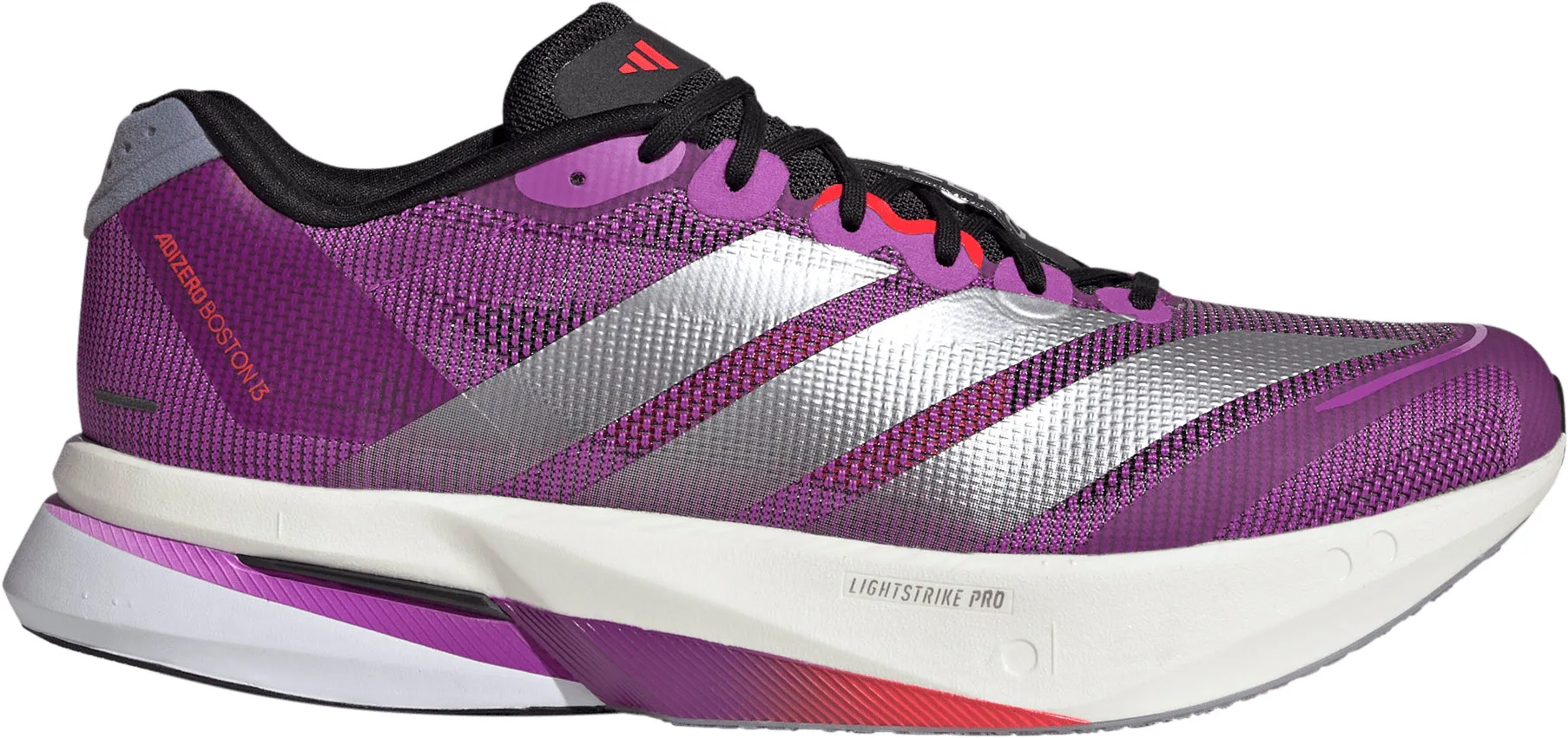 adidas Adizero Boston 13 Mens Running Shoes - Purple Spartan Training Shoes