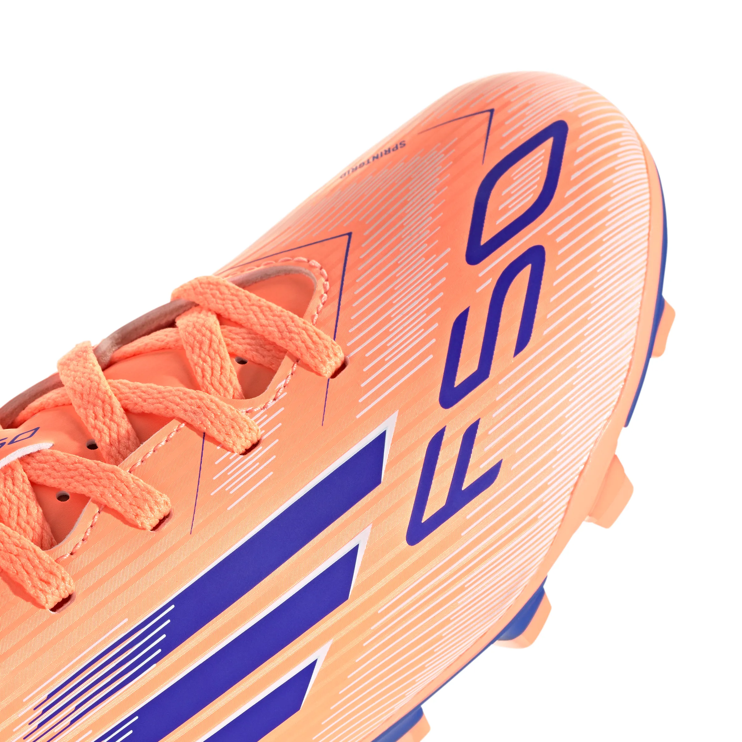 adidas F50 Club FG Firm Ground Soccer Cleats - Beam Orange/ Lucid Blue/ FTWhite Cleats Soccer Predator