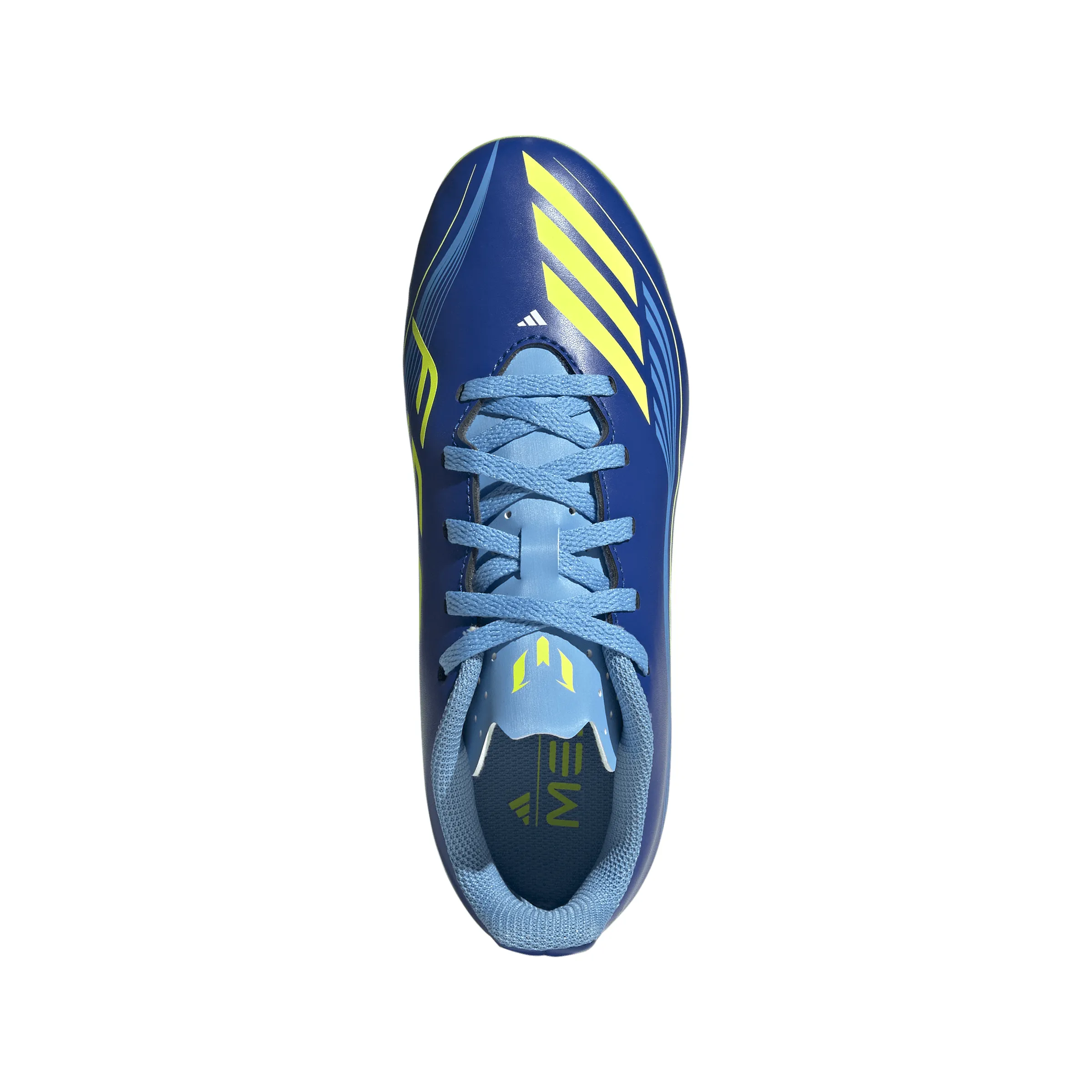 Zoom Mercurial Xxv Fg Soccer Cleats adidas F50 Club MESSI FG Firm Ground Soccer Cleats Team Royal Blue/ Solar Yellow/ Semi blue burst