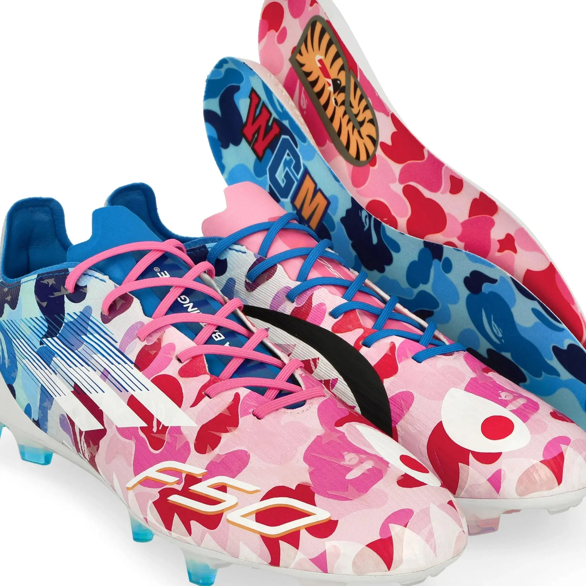 Adidas F50 Elite FG x BAPE 'Multi Camo' (2025) New Soccer Cleats Coming Out 2025 Release Date