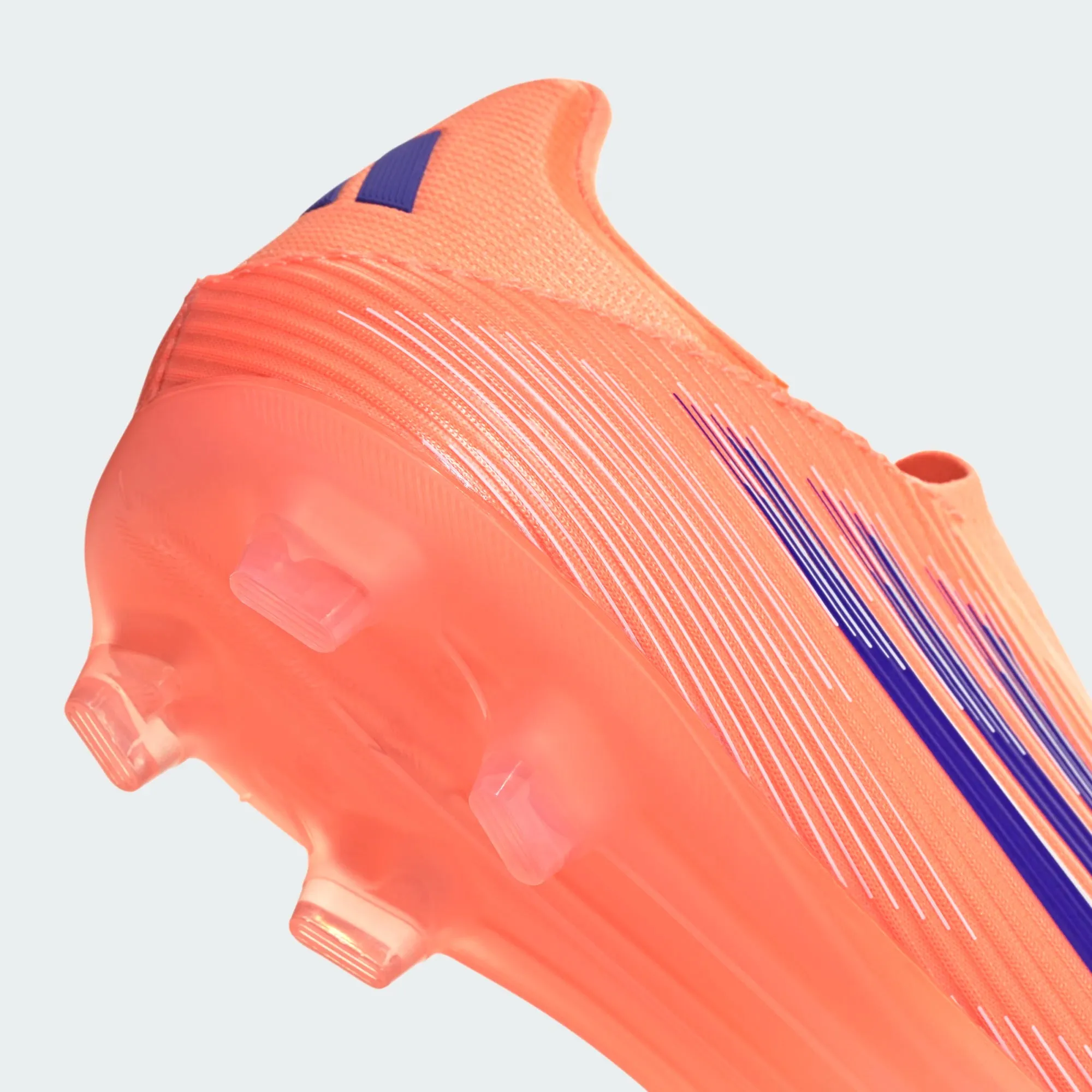 Soccer Cleat Sizing adidas F50 LL FG/MG Firm Ground/Multi Ground Soccer Cleats - Beam Orange / Lucid Blue/ Ftwr White