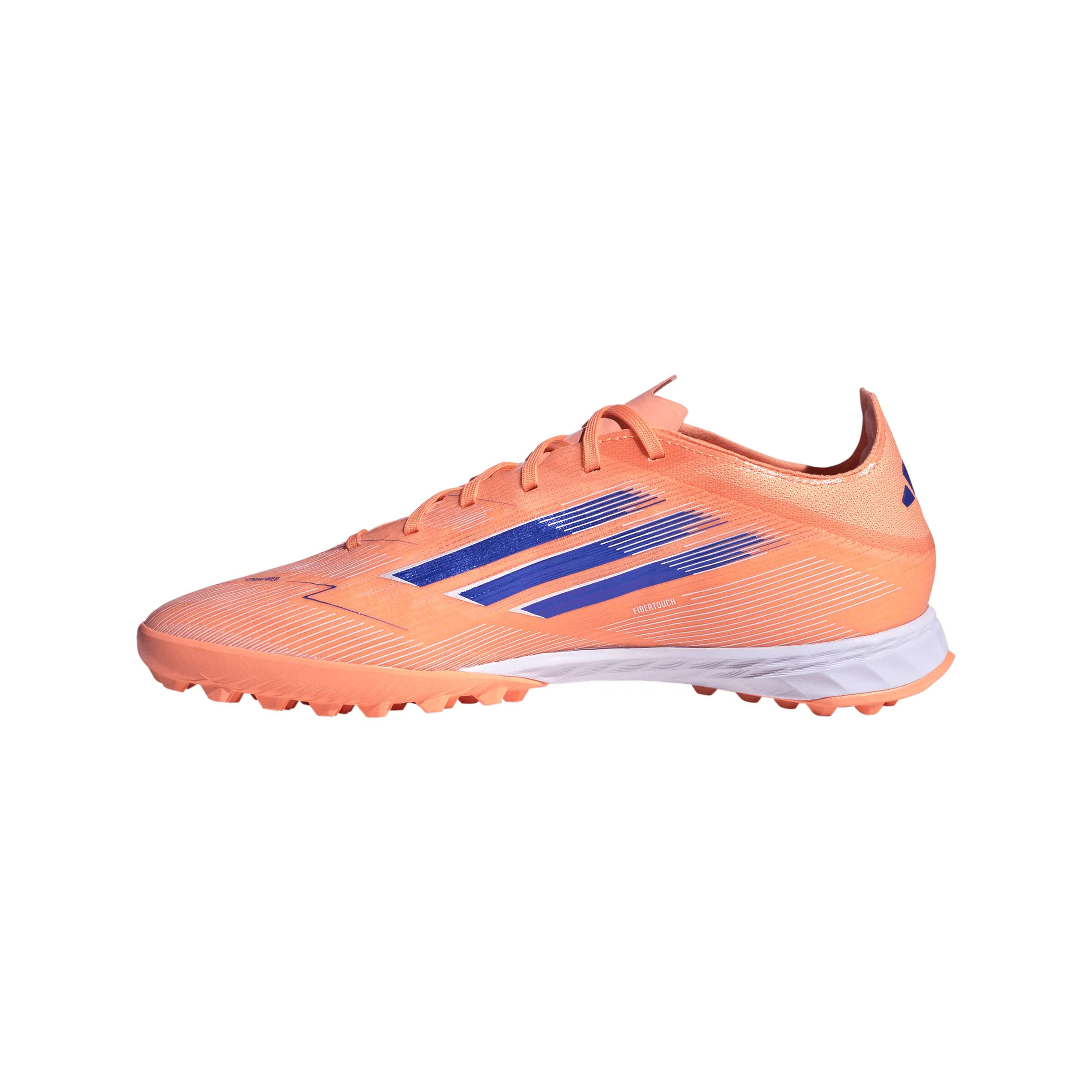 Soccer Cleats For Competitive Leagues adidas F50 Pro TF Turf Soccer Shoes - Beam Orange / Lucid Blue/ Ftwr White