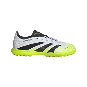 adidas Junior Predator League TF Turf - FTWhite/ CBlack/ Luclem American Soccer Cleats