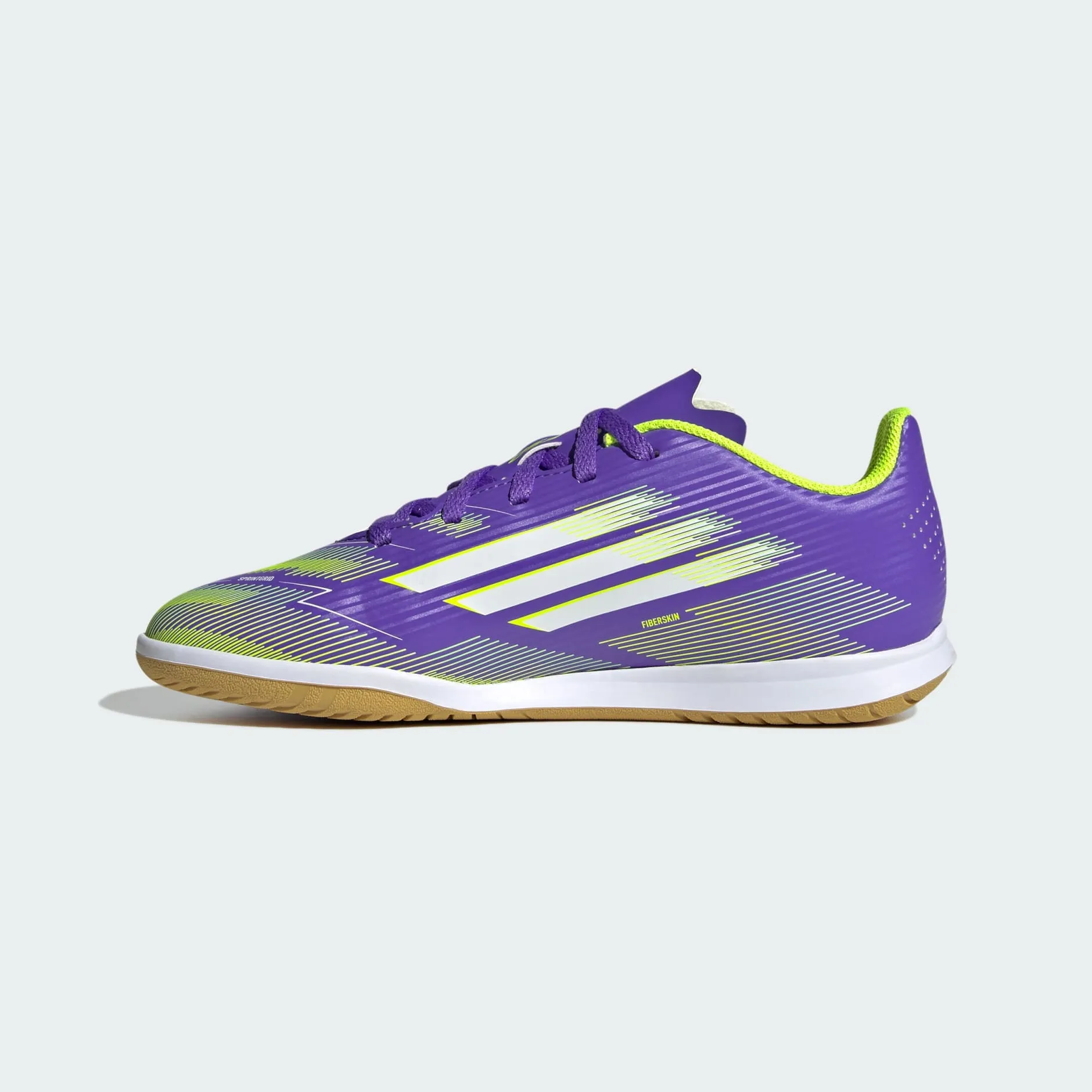 Wide Toe Box Soccer Cleats Adidas Kid's F50 Indoor Purple Football Boots