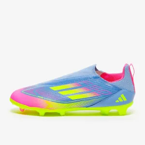 Youth Wide Width Soccer Cleats Adidas Kids F50 League Laceless FG