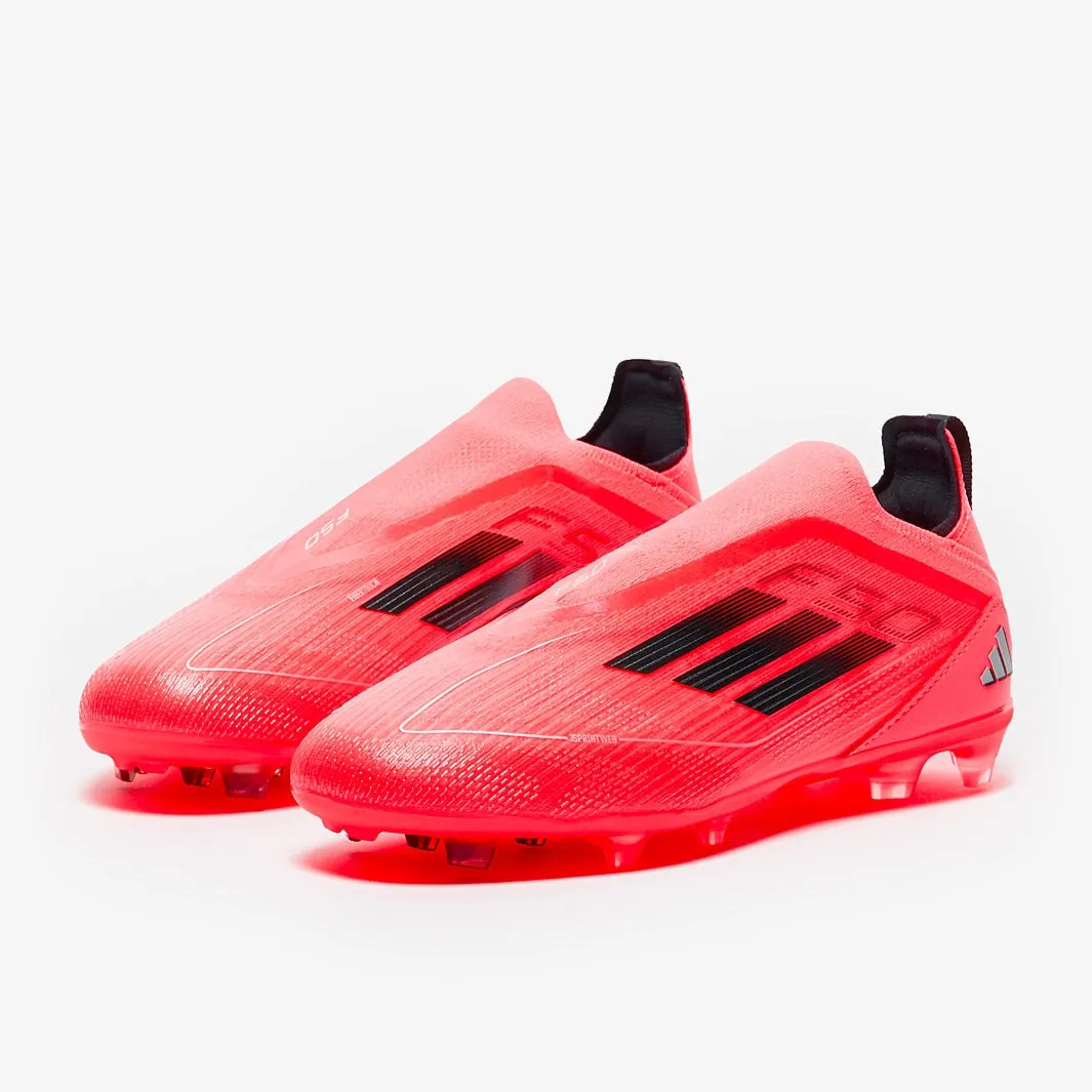 Soccer Cleats Viper Adidas Kids F50 Pro Laceless FG