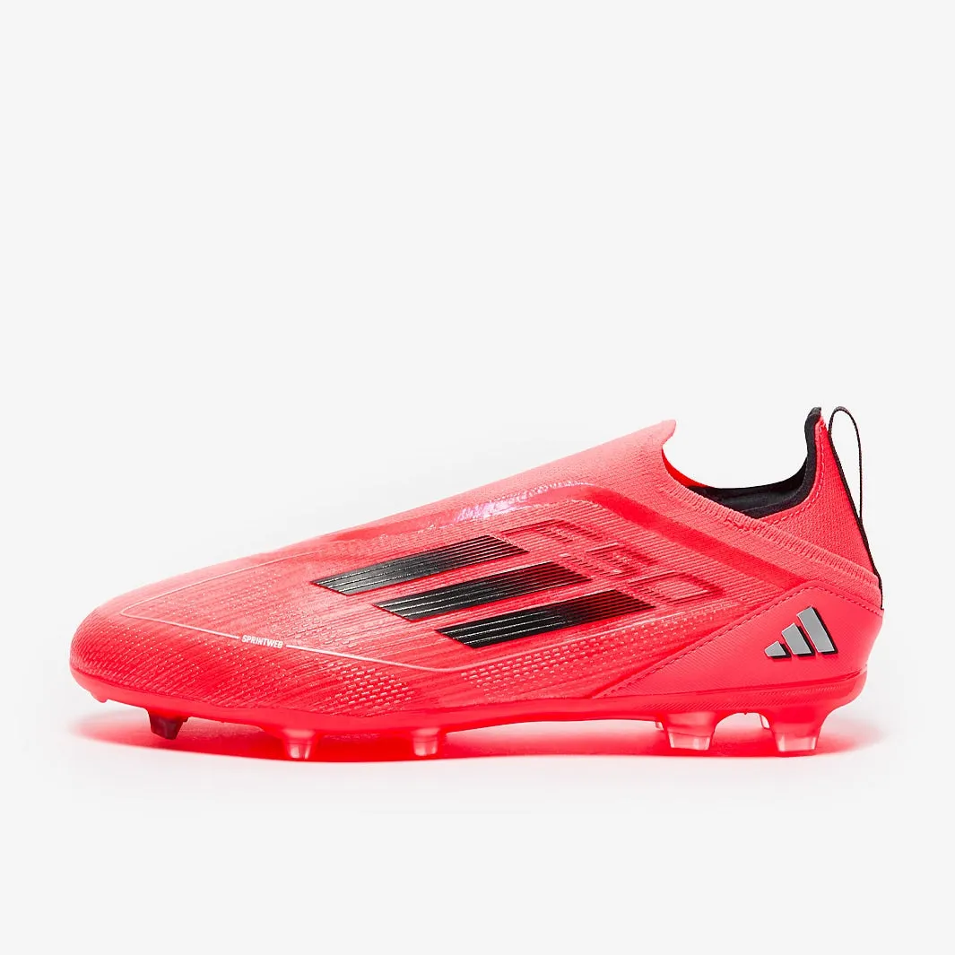 Adidas Kids F50 Pro Laceless FG Soccer Cleats For Heel Pain