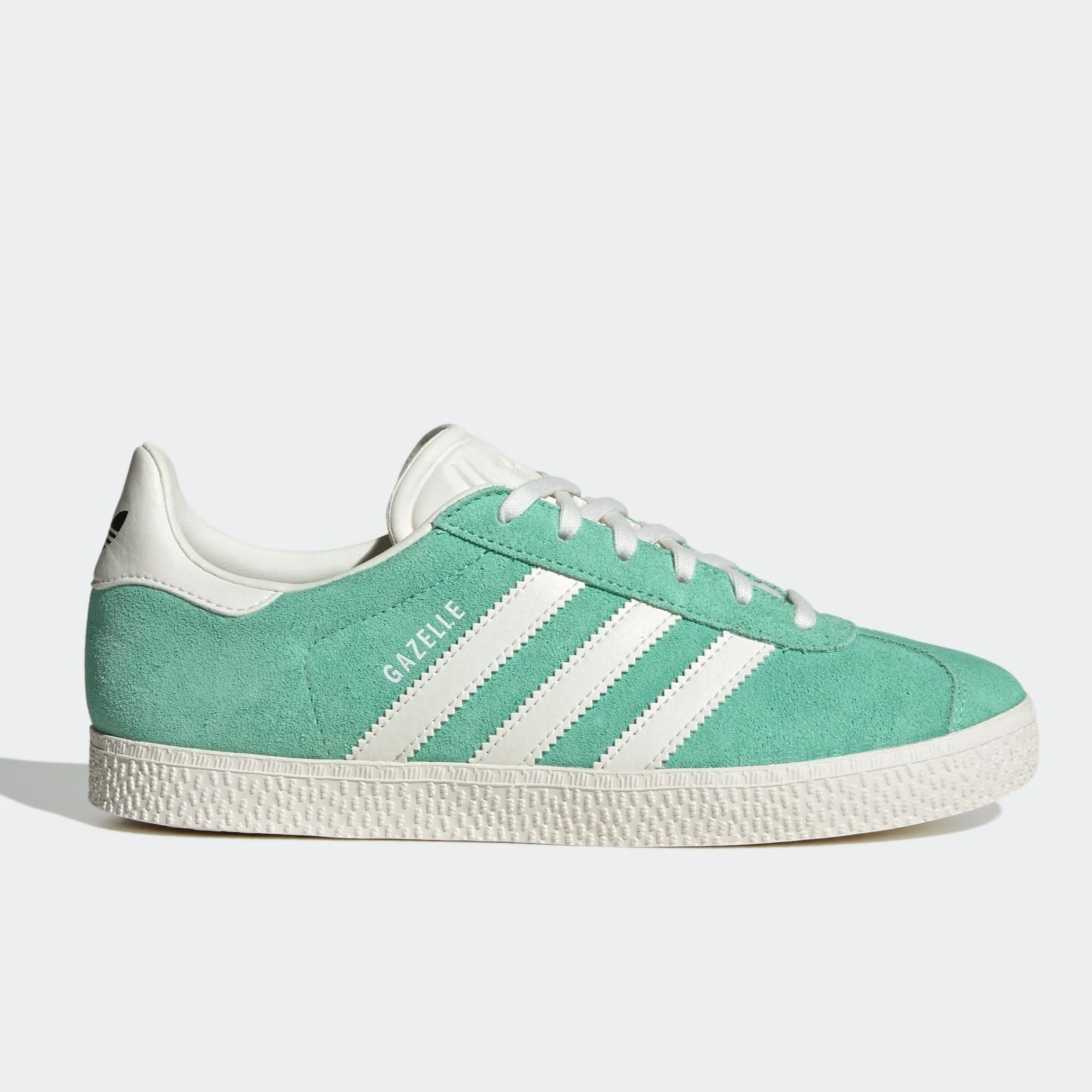 Adidas Kid's Gazelle Green White Antonio Brown Trainer Shoes