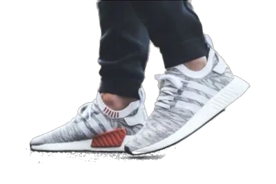Adidas Boxing Shoes Adidas Men's Nmd R2 Primeknit Shoes - Grey / White