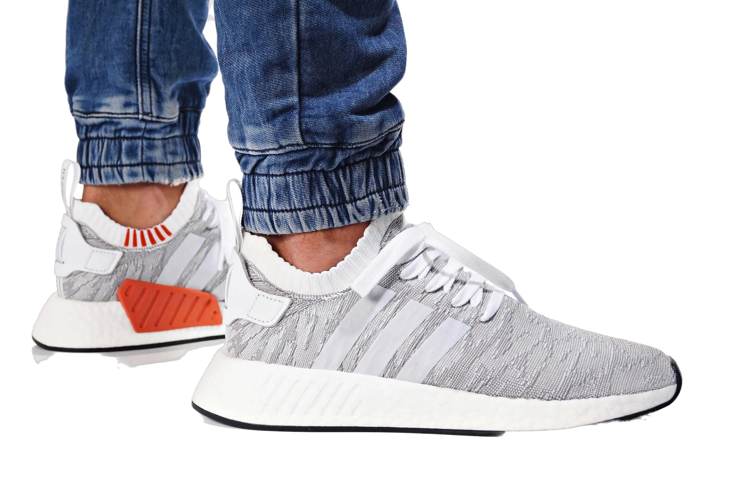 Adidas Men's Nmd R2 Primeknit Shoes - Grey / White Adidas Shoe Measurement Chart