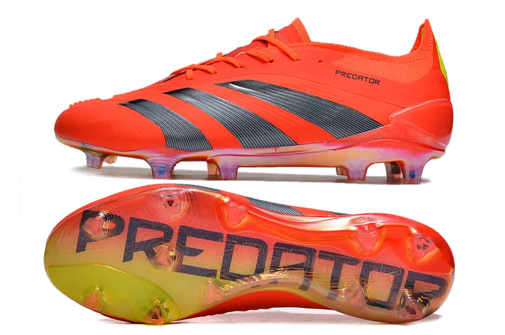 Italian Leather Soccer Cleats Adidas Predator Elite FG