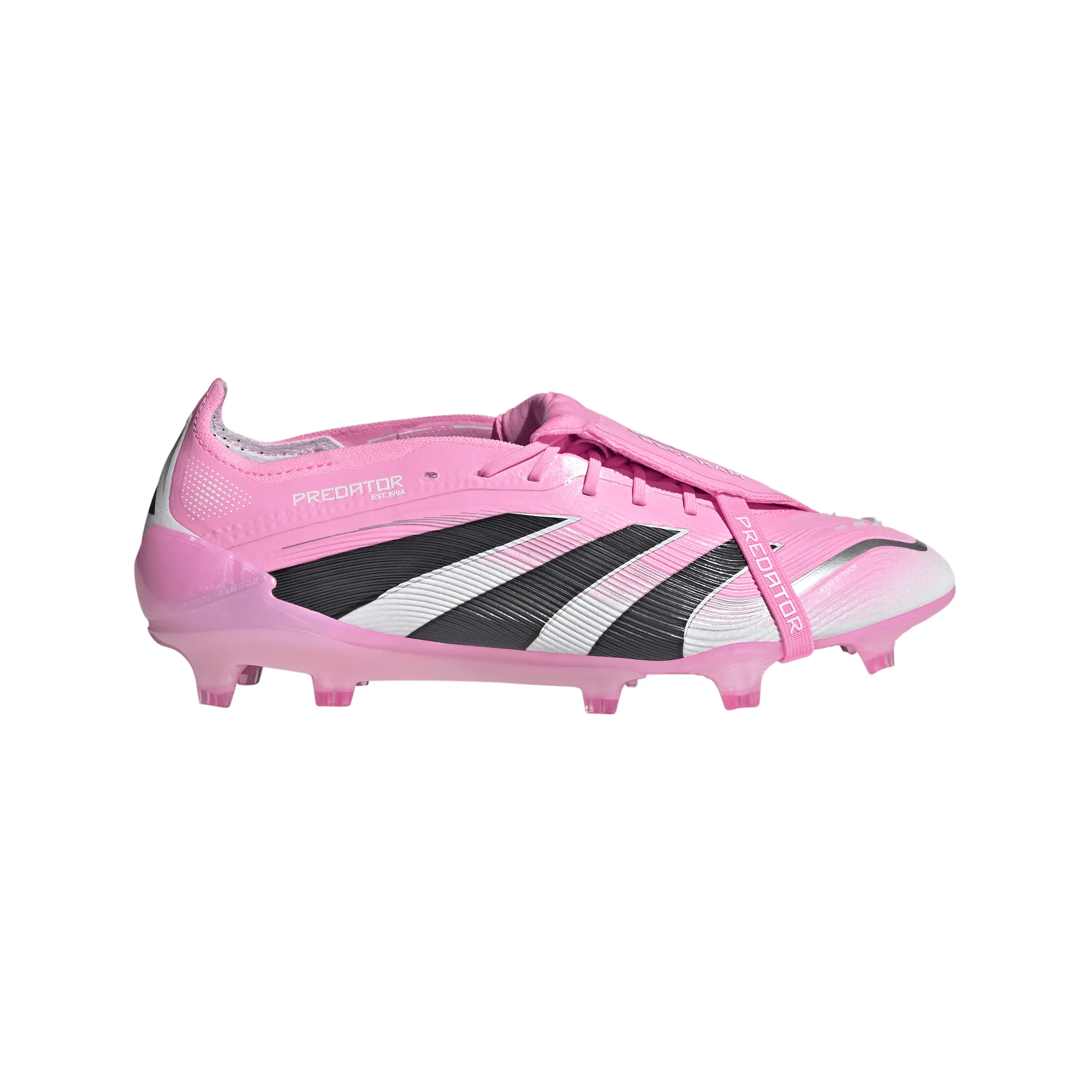 Soccer Cleats Toe Protection adidas Predator Elite FT FG Firm Ground - Beam Pink/Core Black/Ftwr White