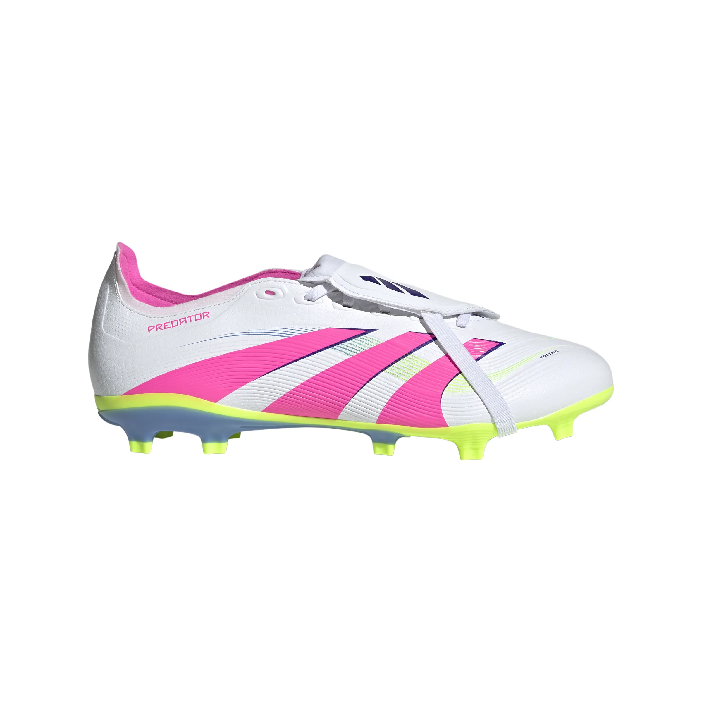 adidas Predator League Fold tongue FG/MG Soccer Cleat - FTWhite/LucPink/Luclem Difference Between Soccer Cleats And Baseball