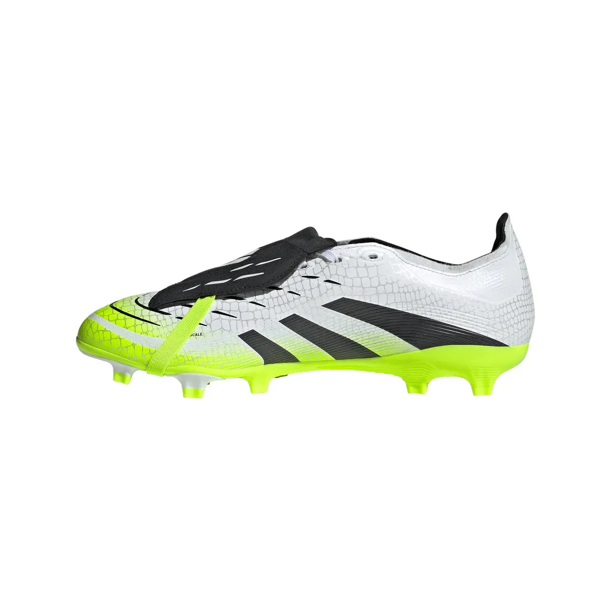 adidas Predator League FT FG Firm Ground Soccer Shoes - Ftwr White/ Core Black/ Lucid Lemon Predator Mania Soccer Cleats