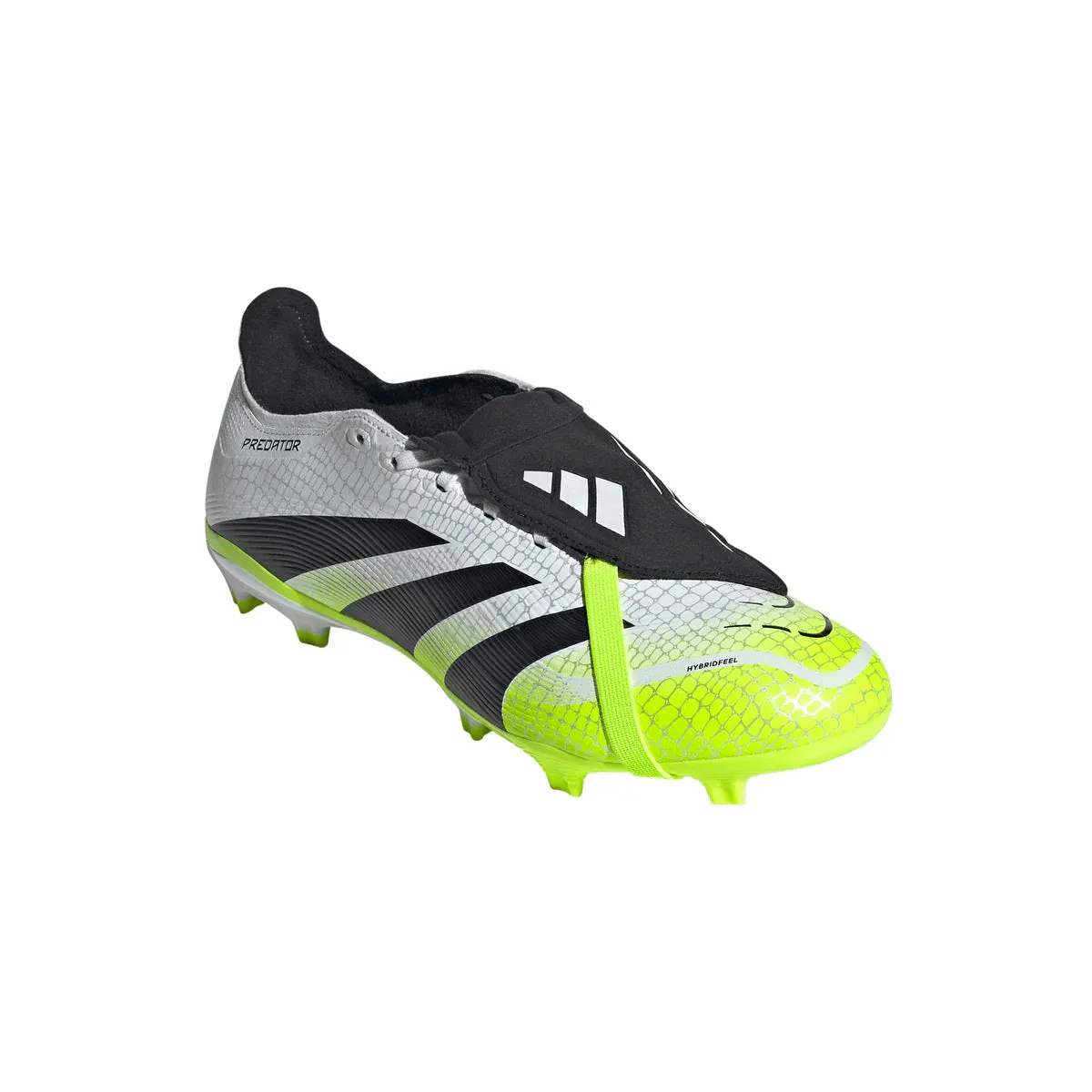 Soccer Cleats Size 9 Toddler adidas Predator League FT FG Firm Ground Soccer Shoes - Ftwr White/ Core Black/ Lucid Lemon