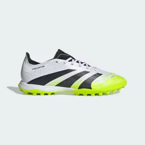 adidas Predator League TF Turf Soccer Shoes - Ftwr White/ Core Black/ Lucid Lemon Dsg Soccer Cleats