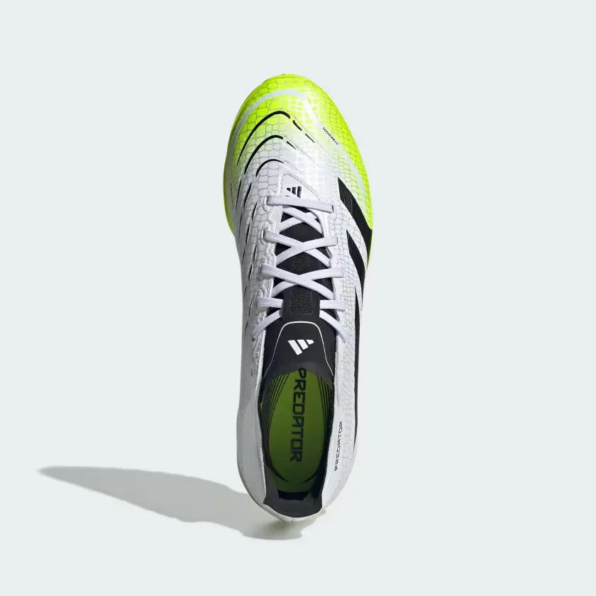 adidas Predator League TF Turf Soccer Shoes - Ftwr White/ Core Black/ Lucid Lemon