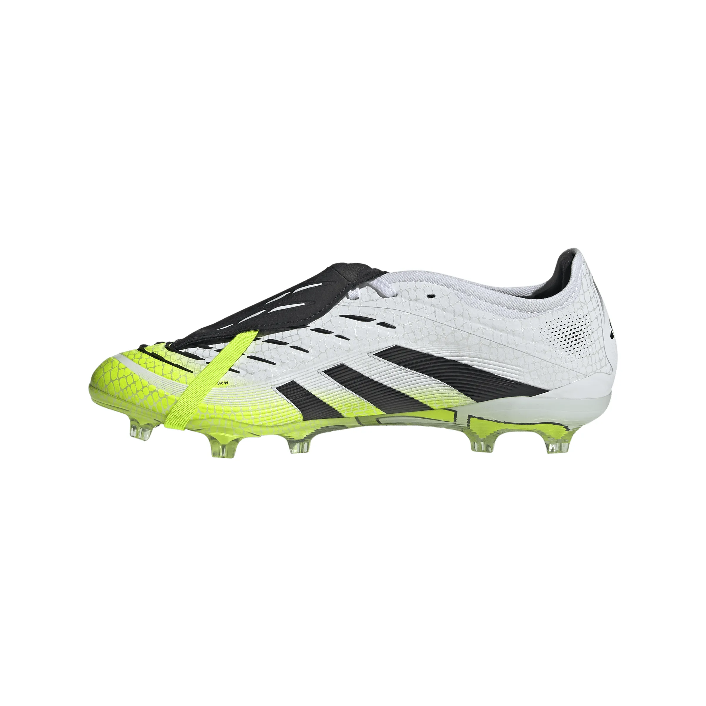 Difference Between Soccer And Football Cleats adidas Predator Pro FT FG Firm Ground Soccer Shoes - Ftwr White/ Core Black/ Lucid Lemon
