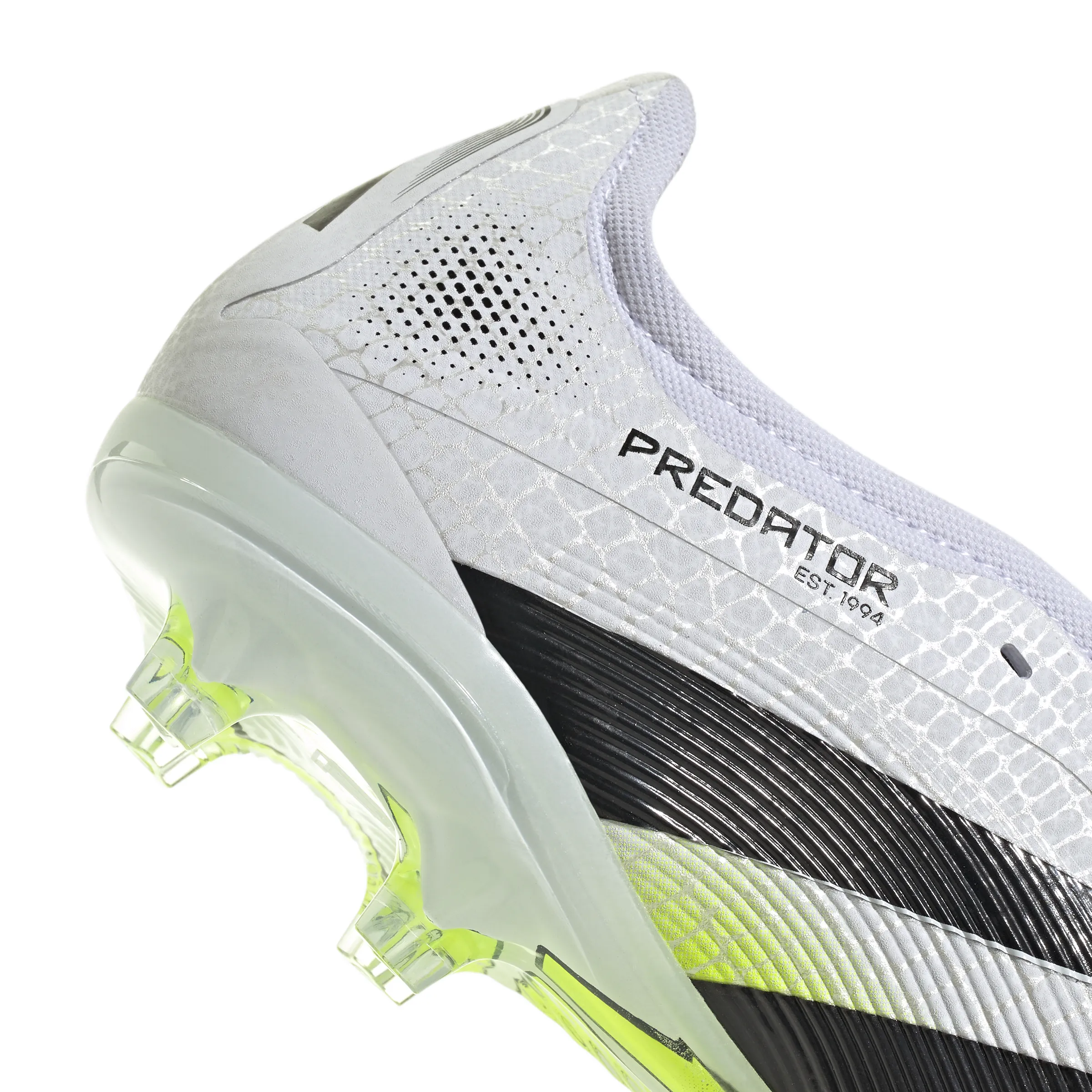 Best Website For Soccer Cleats adidas Predator Pro FT FG Firm Ground Soccer Shoes - Ftwr White/ Core Black/ Lucid Lemon