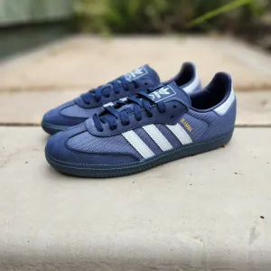ADIDAS SAMBA OG 'BLUE CANVAS' Best Casual Shoes With Wide Toe Box