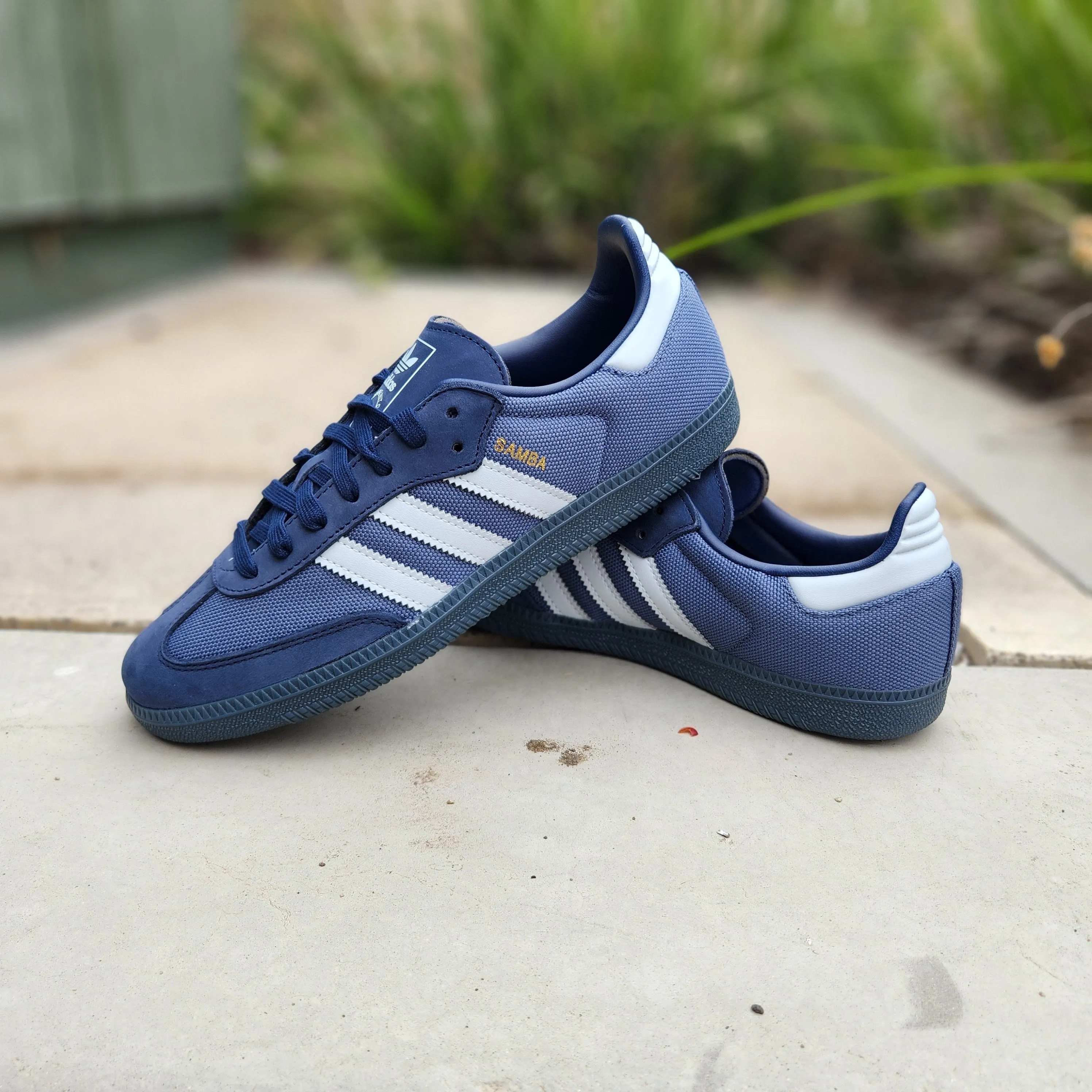 Best Casual Shoes For Everyday Wear ADIDAS SAMBA OG 'BLUE CANVAS'