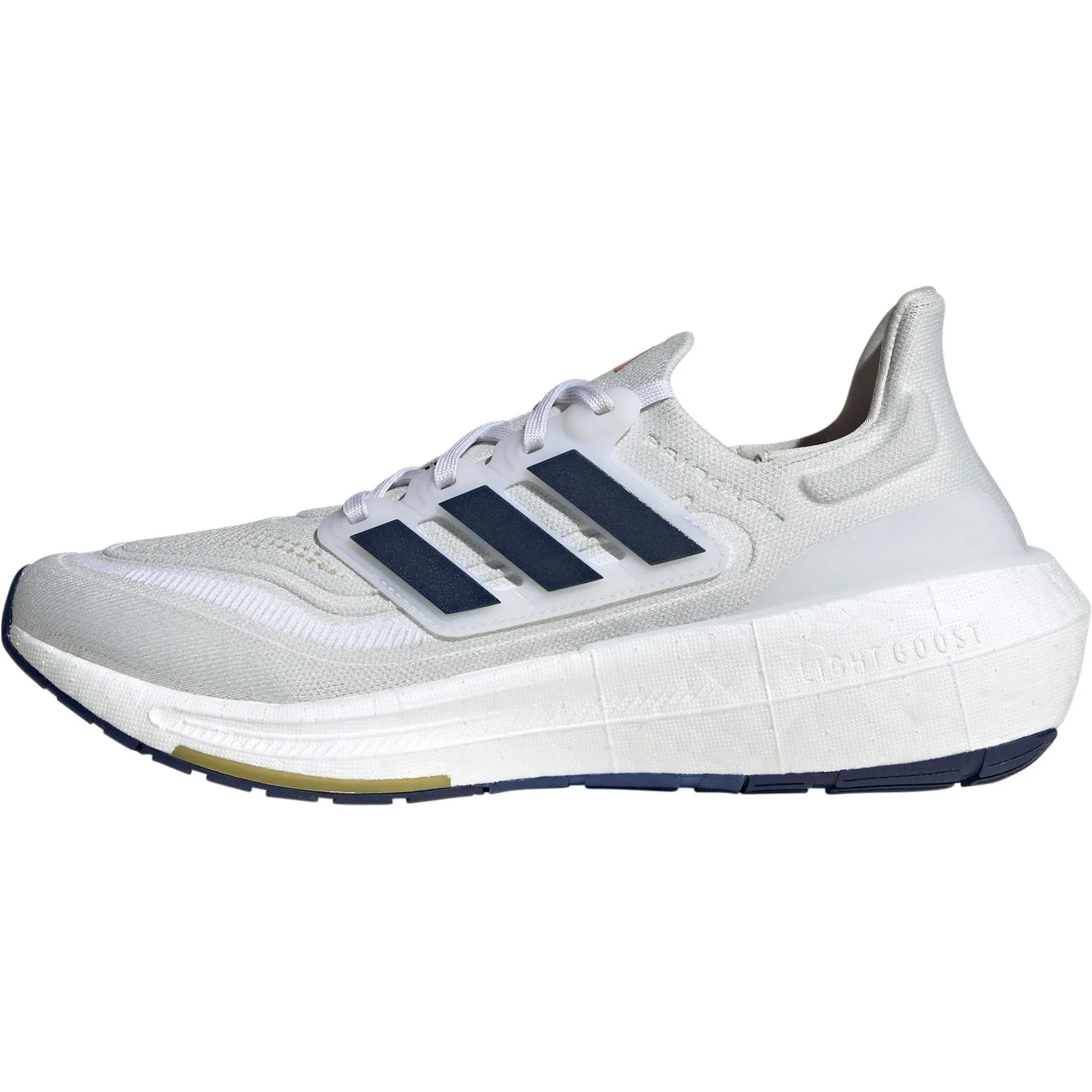 adidas Ultra Boost Light Mens Running Shoes - White Dog In Running Shoes