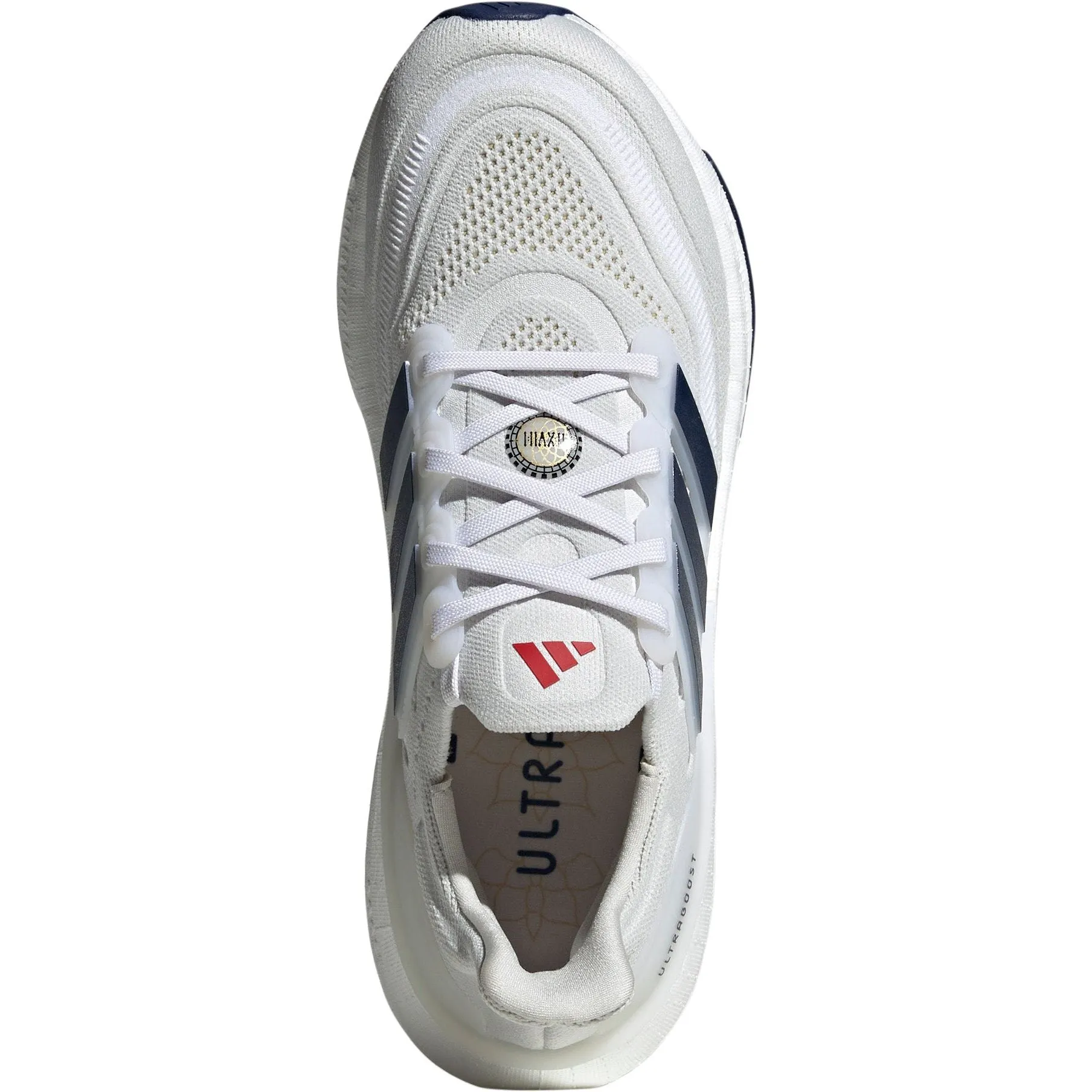 adidas Ultra Boost Light Mens Running Shoes - White Best Rated Running Shoes For Flat Feet