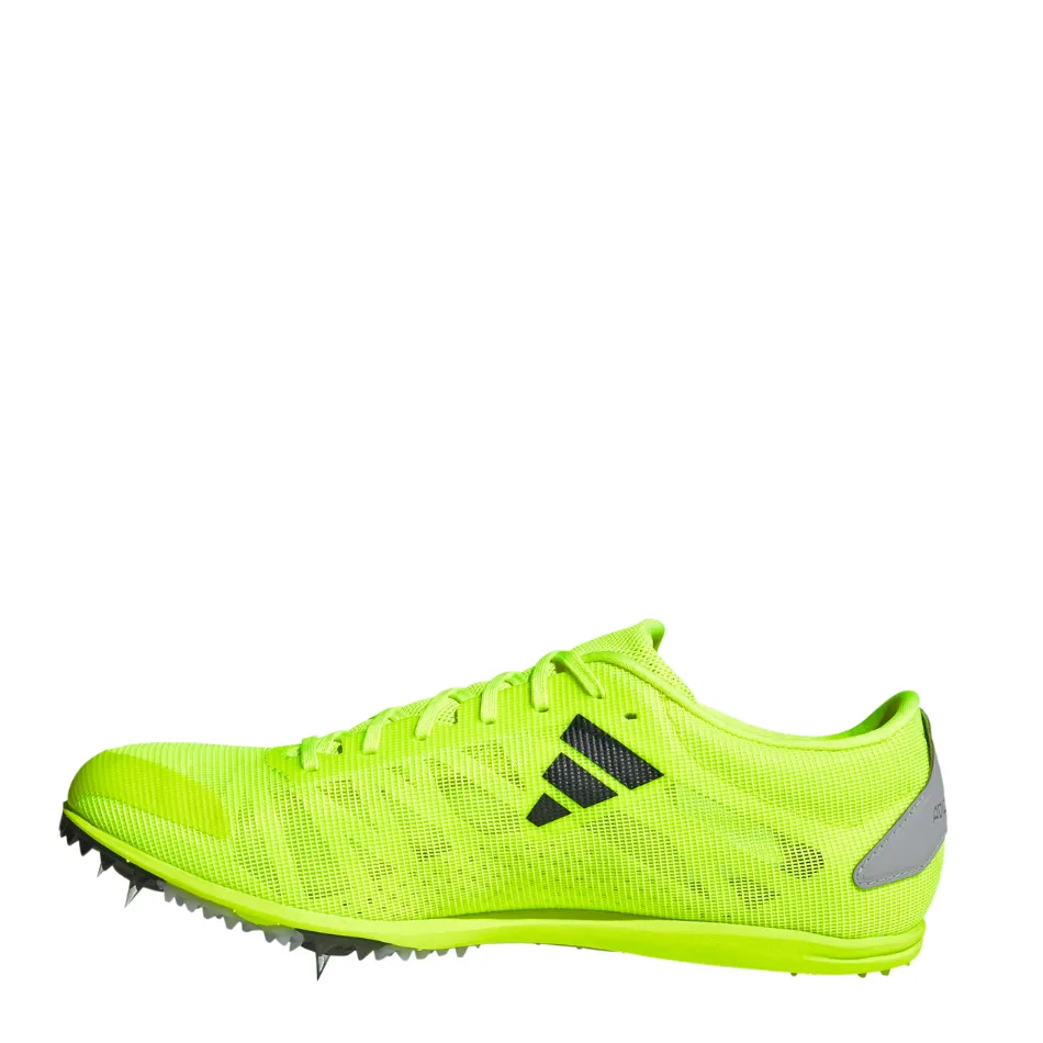 Best Adidas Shoes Running adidas Unisex Adizero XCS Cross Country Spikes in Lucid Lemon/Core Black/Halo Silver AW25