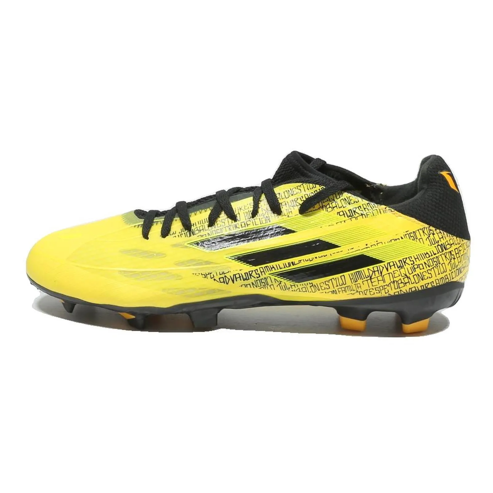 ADIDAS X Speedflow Mens Lace Up Trainers Football Boots Yellow Black Synthetic Cheap Soccer Cleats And Shin Guards