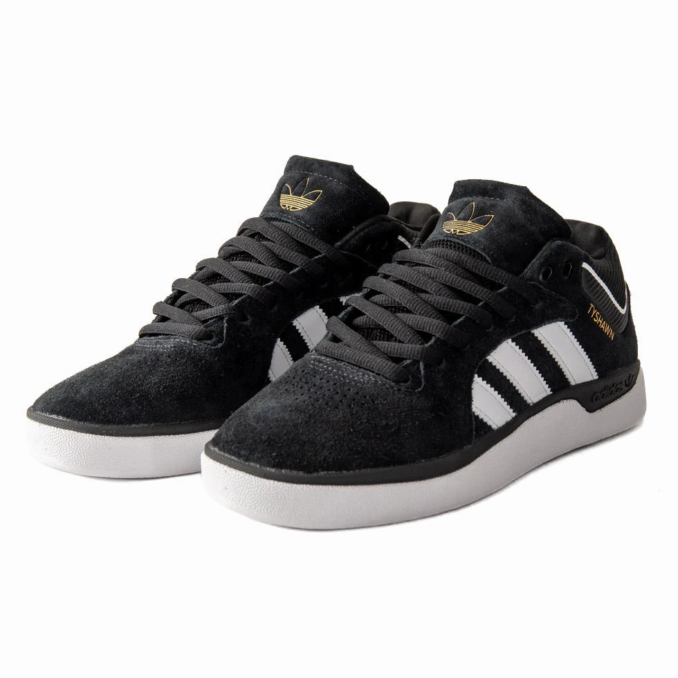 Adidas - Tyshawn (Black/White/Black) Best Skate Shoe Ever