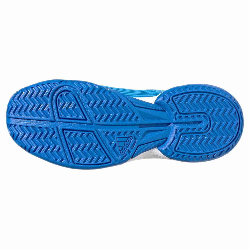 Jordan Retro Tennis Shoes adidas Junior Adizero Club K - Pulse Blue/Cloud White