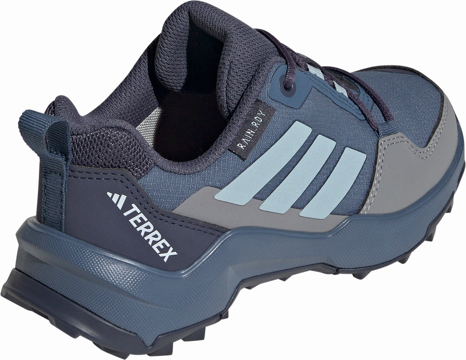 Trail Walking Shoes With Ankle Support adidas Terrex AX4R RAIN.RDY Junior Walking Shoes - Blue