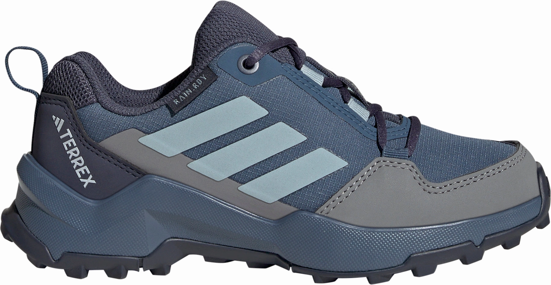 Trail Running Shoe Reviews 2023 adidas Terrex AX4R RAIN.RDY Junior Walking Shoes - Blue