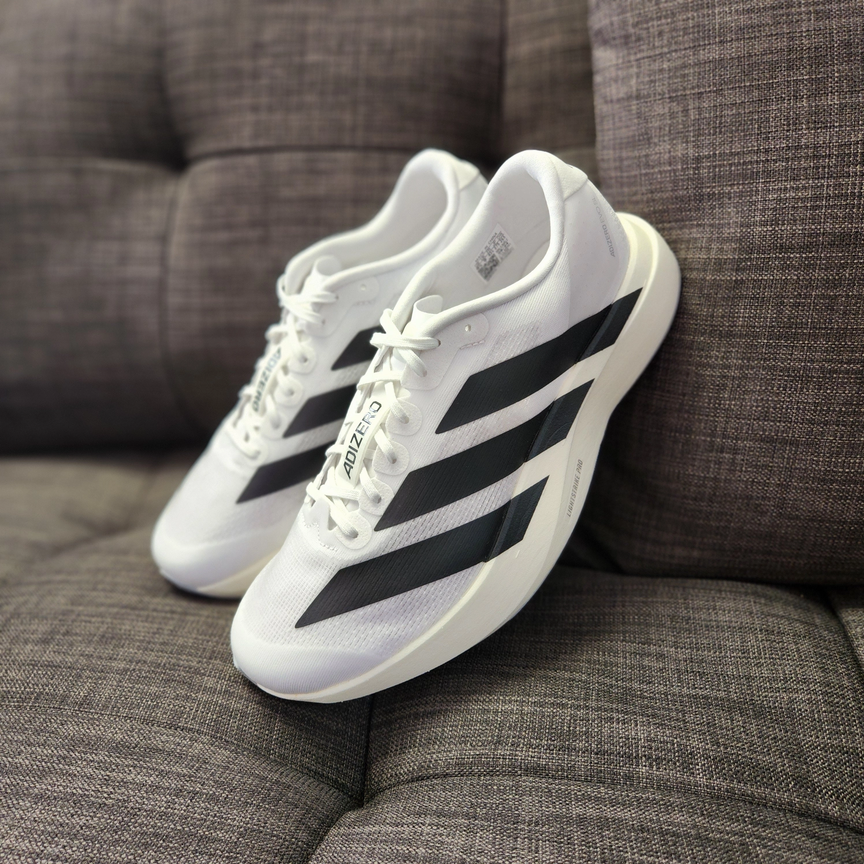 Adizero EVO WHITE BLACK Ozelia Adidas Shoes