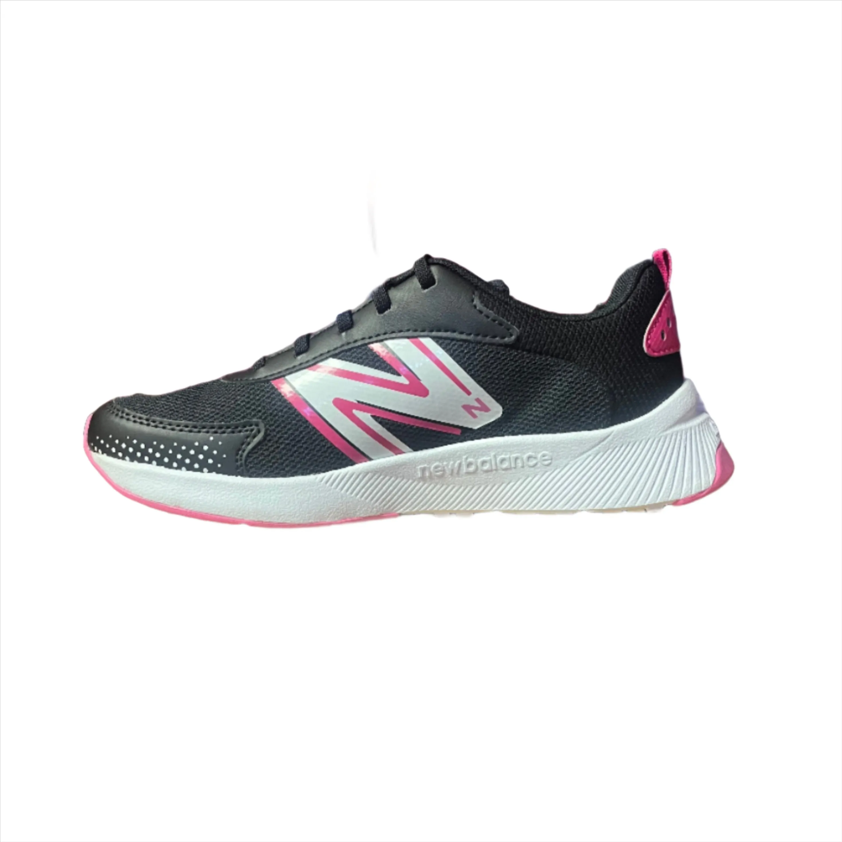 Kid's Dynasoft 545 Black/Carnival Pink (3.5Y-5Y) New Balance Men's Running Shoes Sale