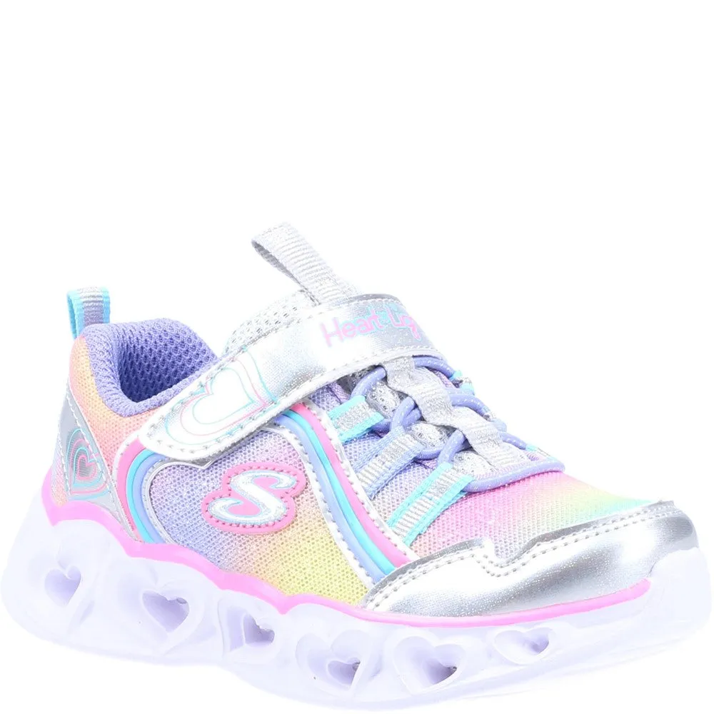 Skechers Heart Lights Rainbow Lux Sports Shoes