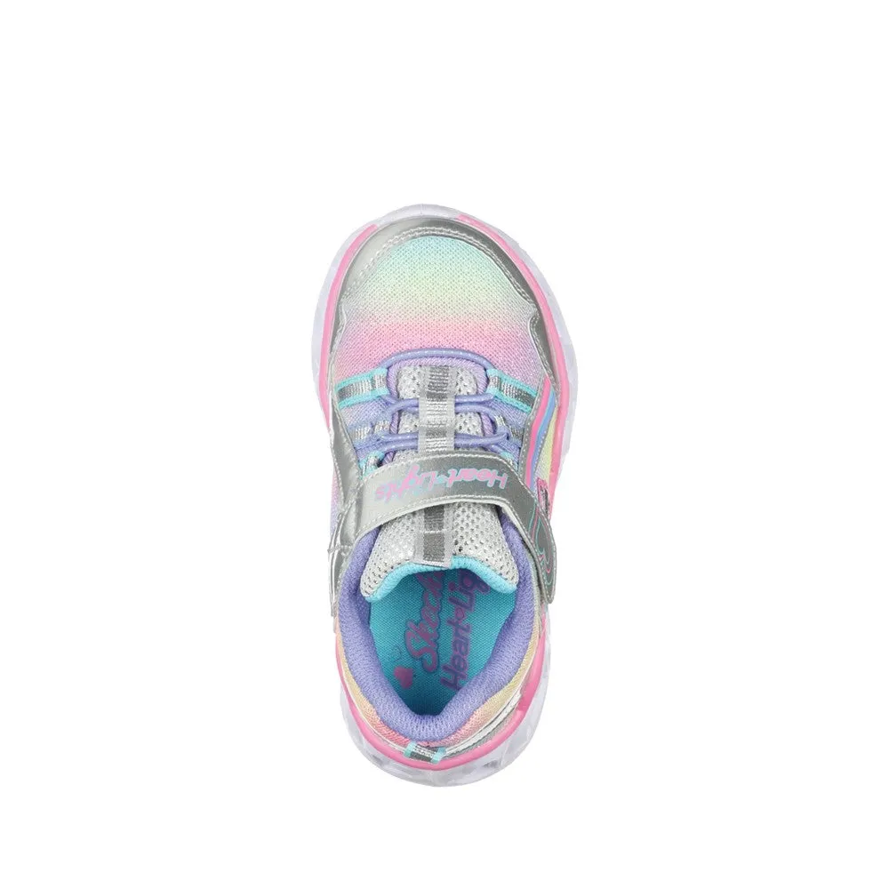 Skechers Heart Lights Rainbow Lux Sports Shoes