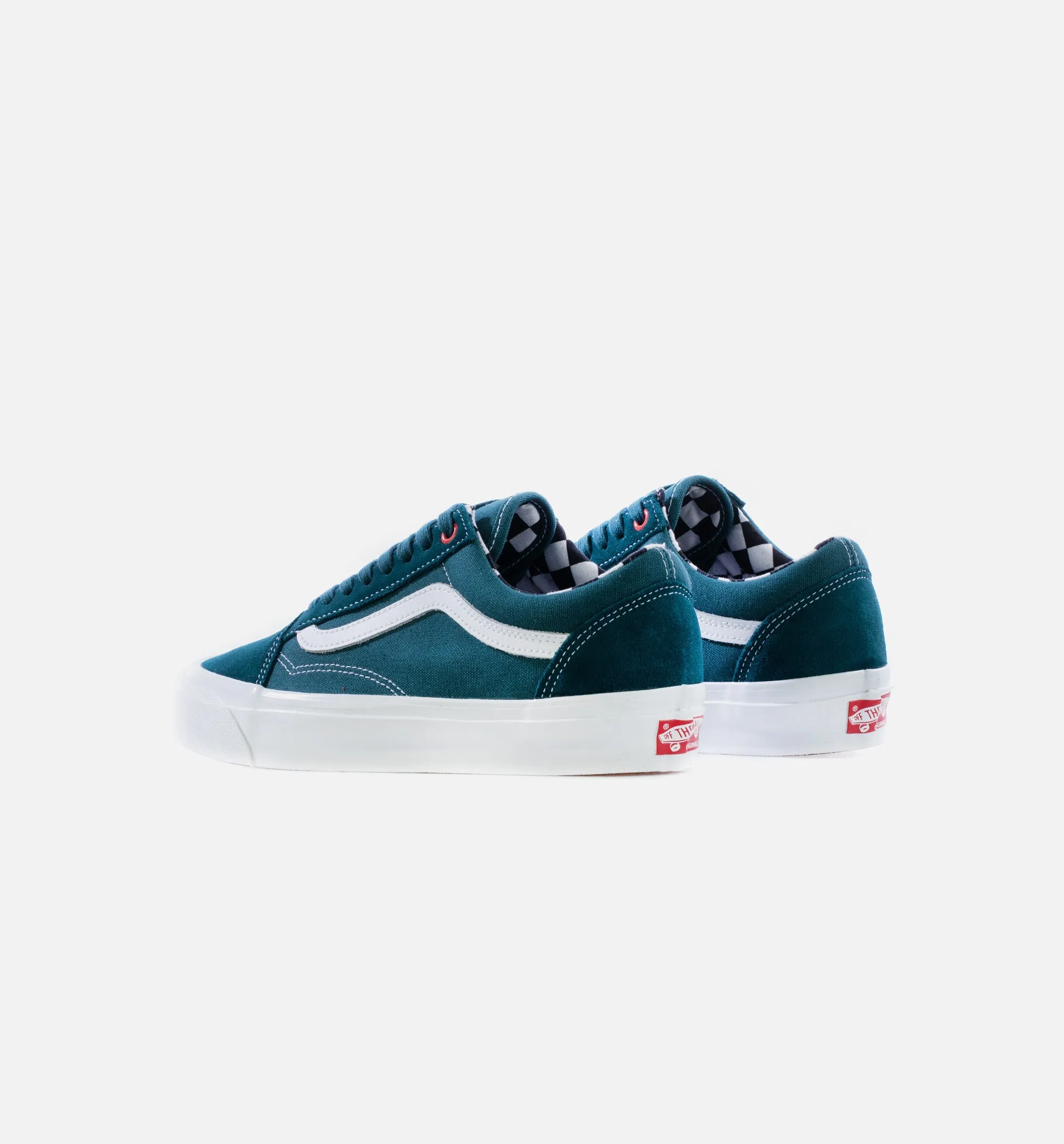 Helix Skate Shoes Vault x Ray Barbee OG Old Skool LX Mens Skate Shoe - Dark Teal