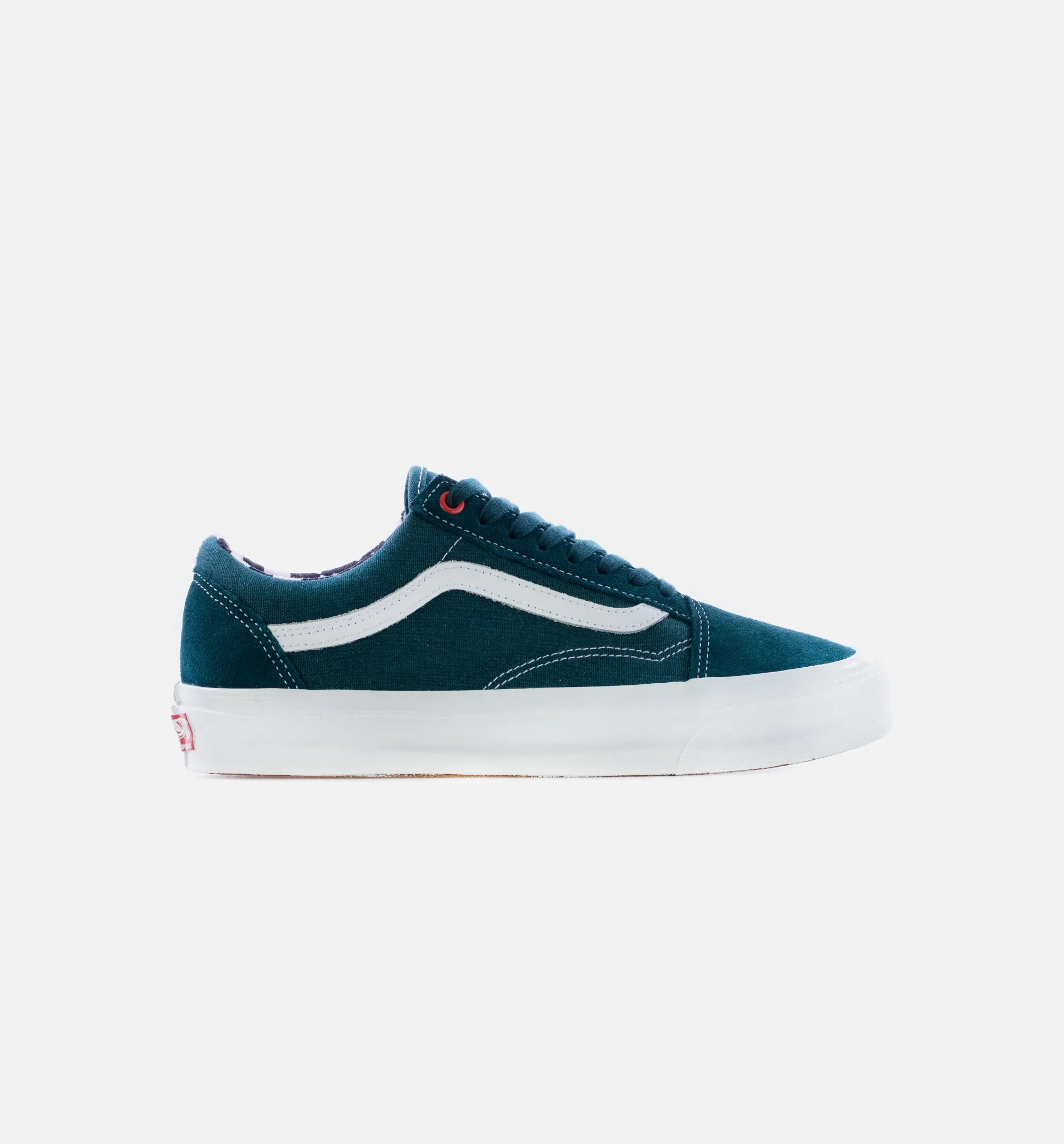 Vault x Ray Barbee OG Old Skool LX Mens Skate Shoe - Dark Teal Style Skate Shoes