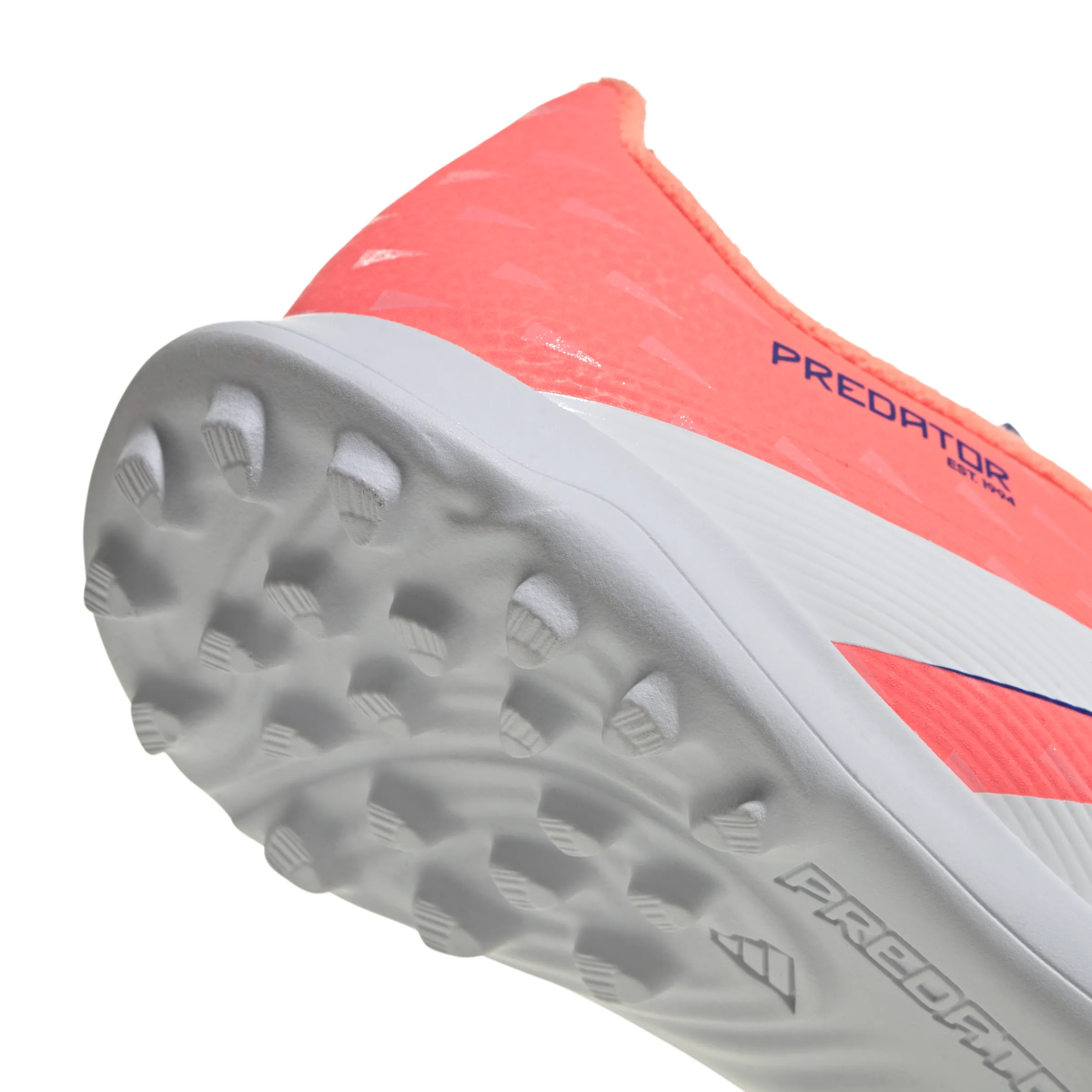 adidas Junior Predator League TF Turf - Signal Coral/ FTWhite/ Beam Orange