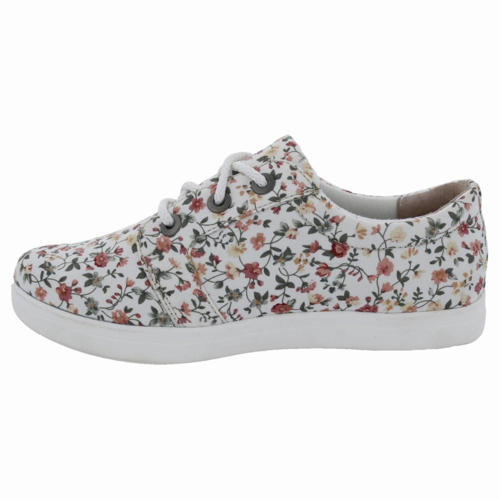 Dunk Low Casual Shoes Phantom Sesame Ironstone Drew Ruby White Floral Canvas Sneaker (Women's)